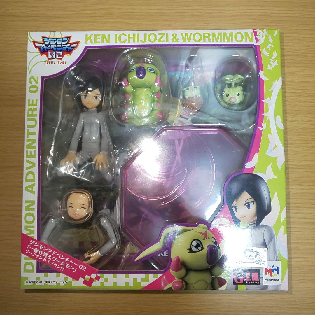 G.E.M.シリーズ デジモンアドベンチャー02 一乗寺賢＆ワームモン