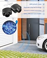 Vista 3 de Abridor de puerta de garaje, sensor de seguridad, ojos para abridor de puerta de garaje lineal, accesorios compatibles con HAE00002 LSO50 LDO33