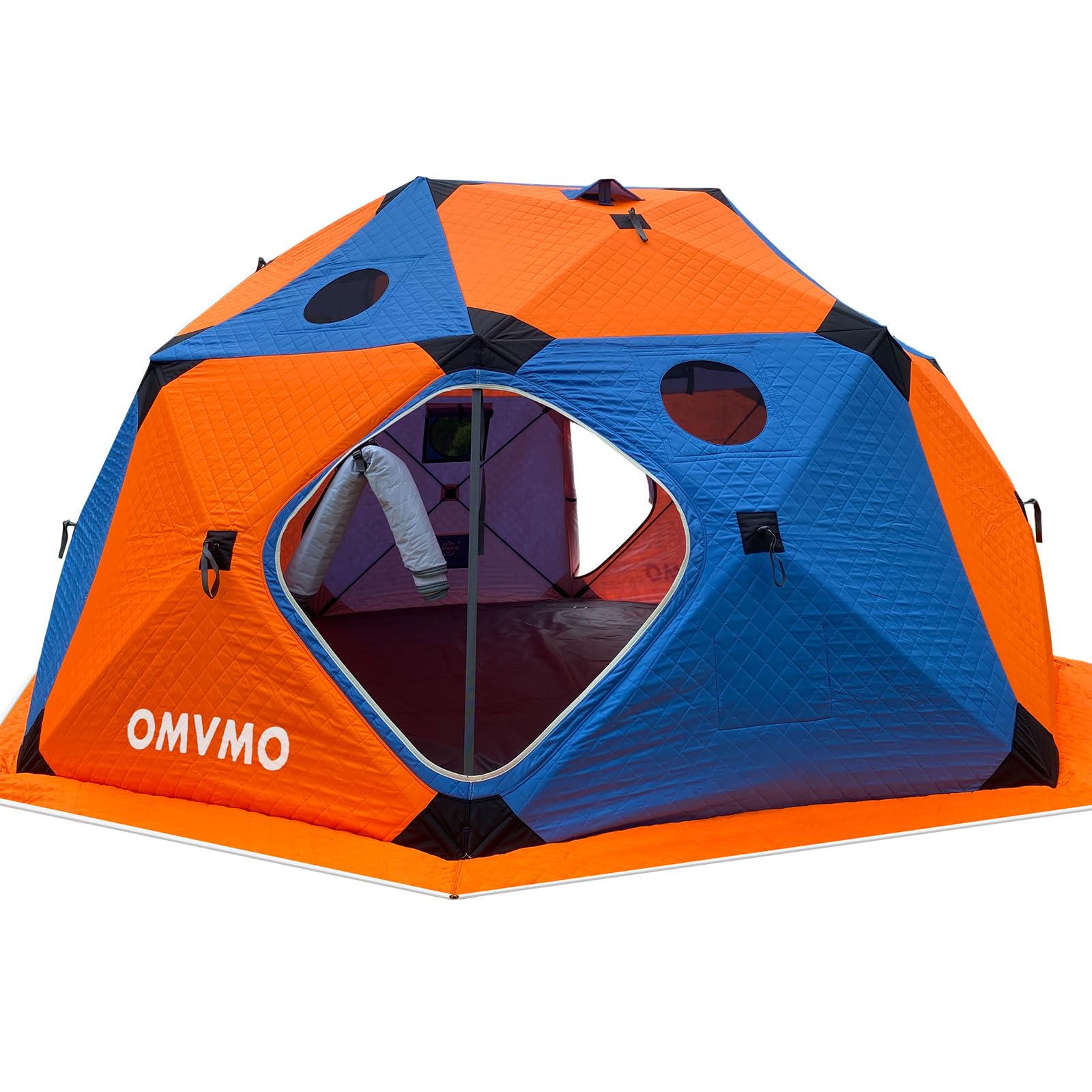 Ice Fishing Shelter?4/6/8/10 Person Insulated Ice Fishing Tent?Pop up