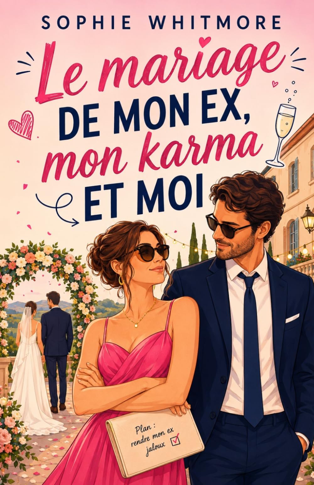 Le mariage de mon ex, mon karma et moi: Une comédie romantique feel good entre faux couple, mariage gênant et vraie seconde chance (Les comédies romantiques de Sophie Whitmore)