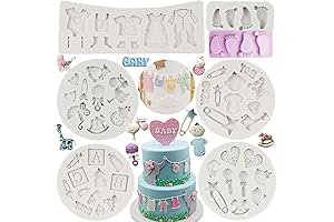 Baby Shower Silicone Molds for Enchanting Celebrations