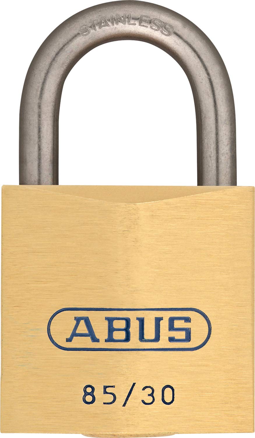 ABUS 48357 Padlock Type 85 IB/30 SB, Stainless Steel Shackle, 30mm