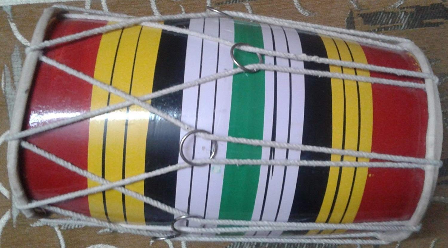 Sai Musical Dholaki Hand Percussion Drum Indian Instrument-image-40