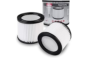 Shop-Vac 90398 High Performance Filter Cartridge for 4 Gallon Shop-Vac Wet/Dry Vacuums