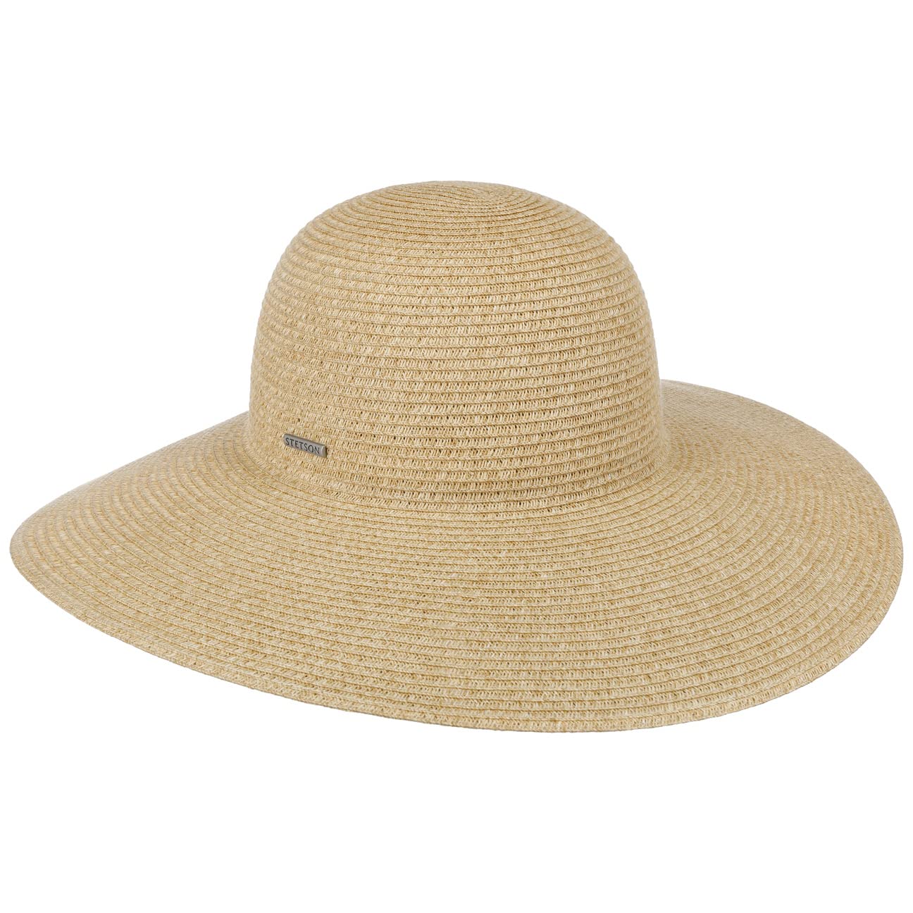 Stetson Livetta Flapper Hat Toyo Straw Wide Brim Visor Ladies Summer