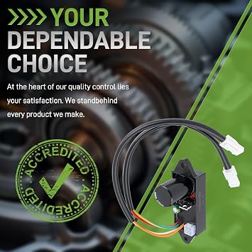 TJ113-2009-1 2 Pin Ignition Control Module | Compatible with Predator Harbor Freight 3500 Inverter Generator
