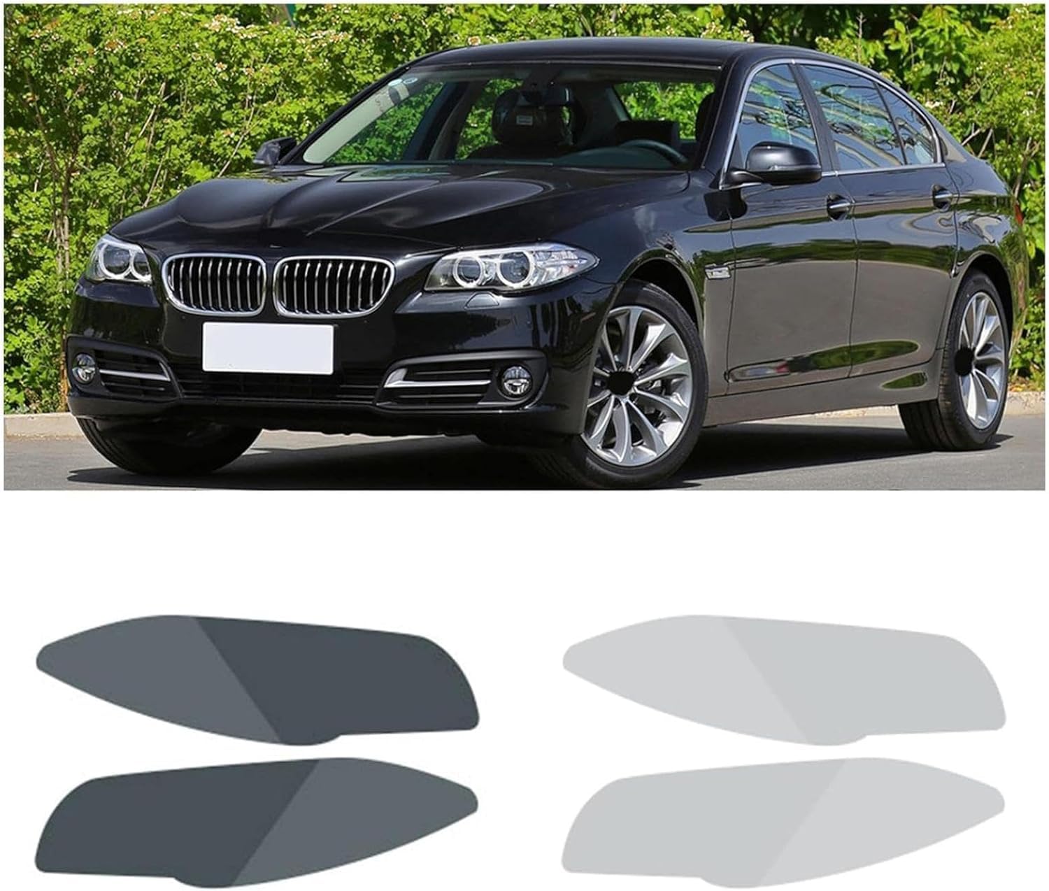 SamLng Car Front Light Film for 5 Series F10 2011-2017 Headlight Protection Sticker Car Front Headlamp Protection Film car Lights Film Headlight Anti-Scratch Non-Yellowing Protective Film