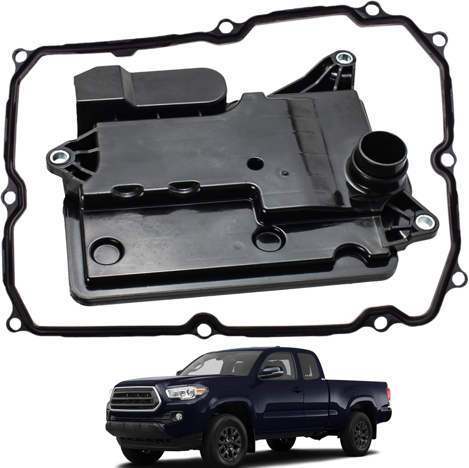 YzusGomumu Transmission Filter and Oil Pan Gasket Kit for 2016-2021 Toyota Tacoma