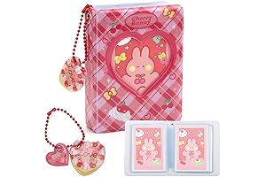 Windspeed 3 Inch  Love Heart Hollow Photocard ID Holder