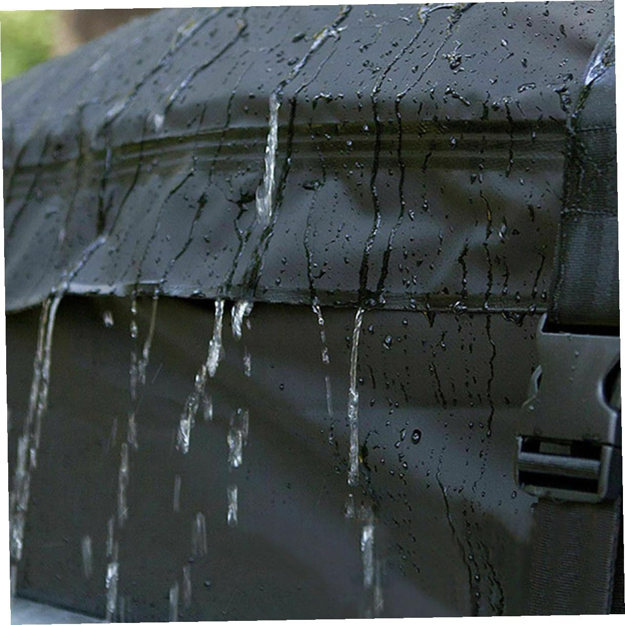 Hemobllo 600d Oxford Waterproof Car Roof Cargo Bag Luggage Carrier with Dust and Sun Protection for Vehicle Outdoor Travel Storage