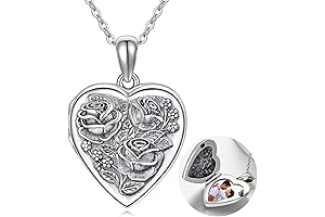 925 Sterling Silver Locket Necklace That Holds Your Fondest Memories