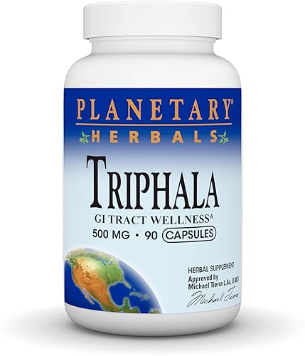 Planetary Herbals Triphala -- 500 mg