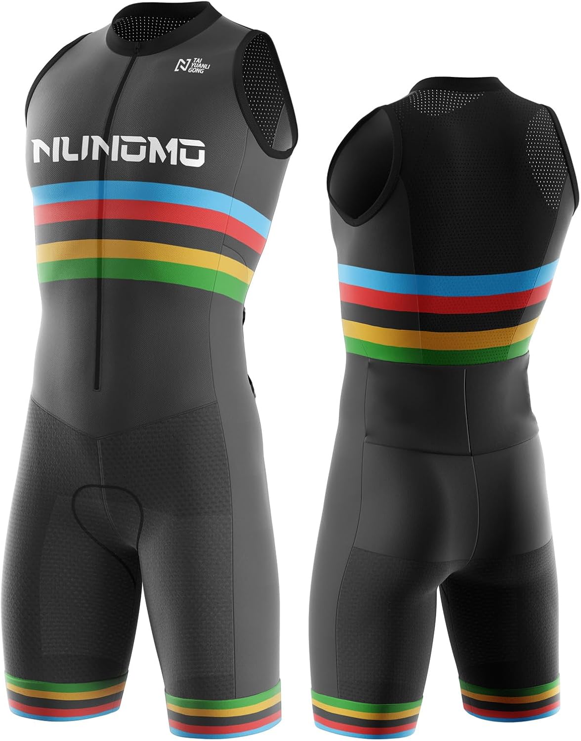 HUUB Design Pinnacle Trisuit Heren - steel blue