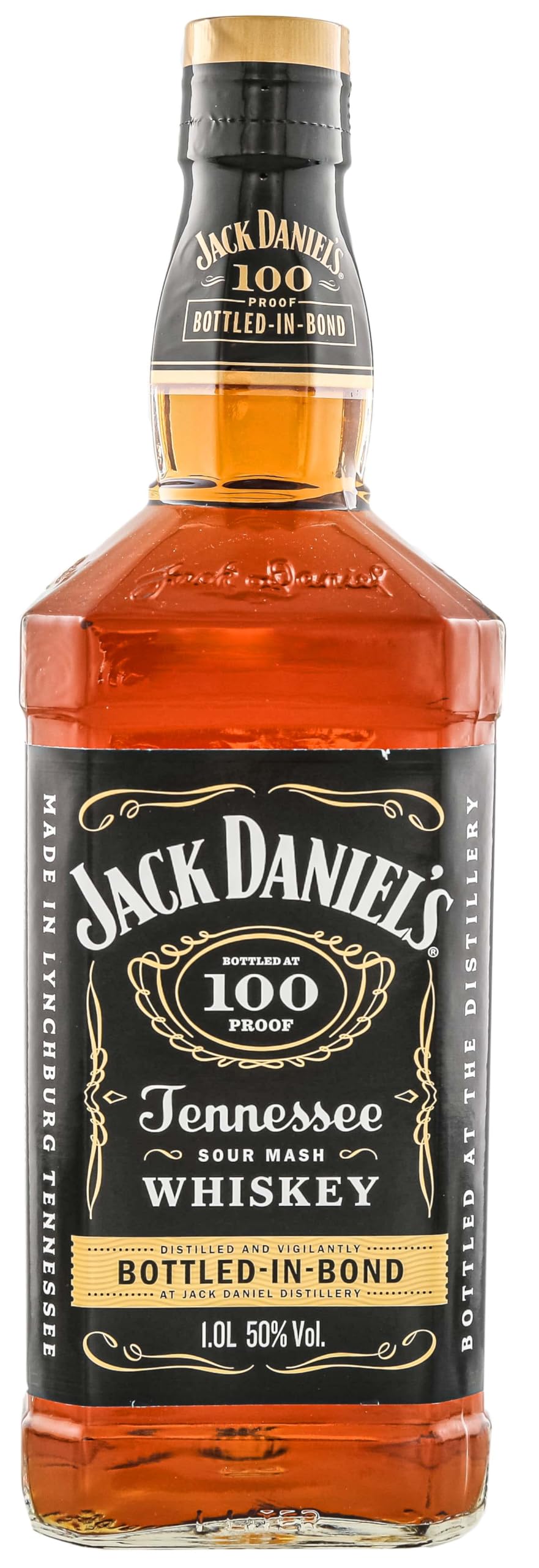Jack Daniel's BOTTLED-IN-BOND Tennessee Sour Mash Whiskey 50% Vol. 1l