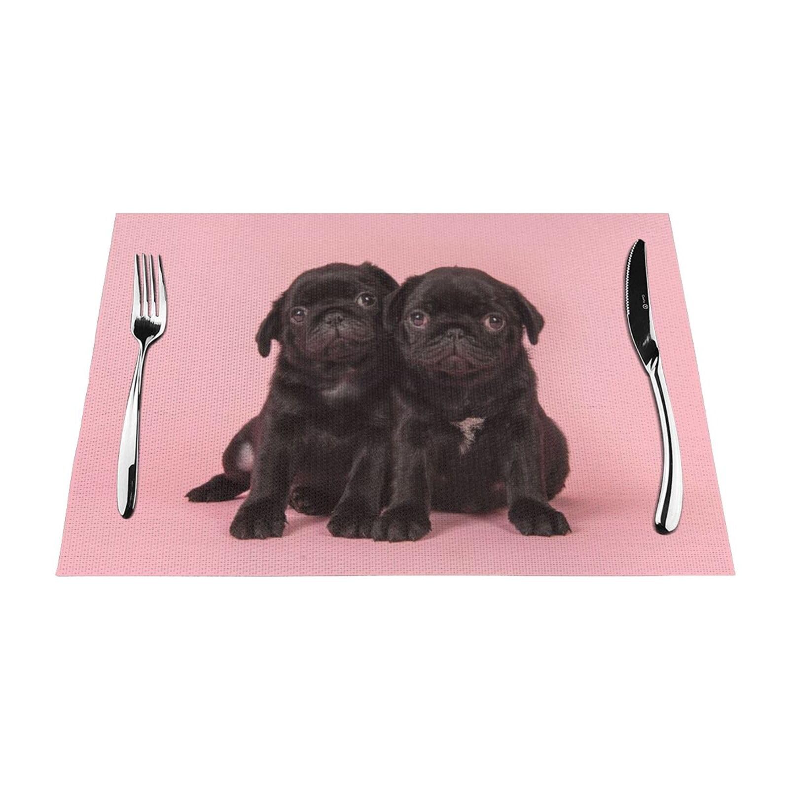 Sets de table carlin lavables lot de 6 tapis de table antidérapants intérieur extérieur