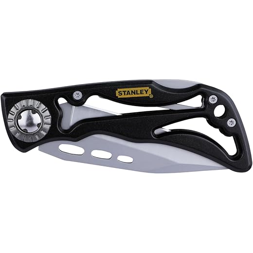 STANLEY Skeleton Pocket Knife Yellow & Black