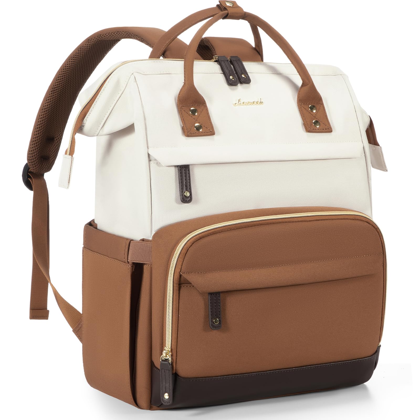 LOVEVOOK Laptop Backpack for Women, 17 Inch Work Business Backpacks Purse With Large Capacity, Waterproof Nurse Bag College Bookbag for School,