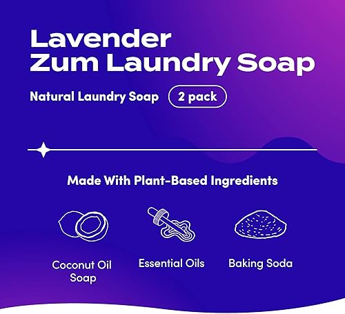 Miniatura 2 de Zum Clean Laundry Soap - Lavanda - 64 onzas líquidas (paquete de 2)