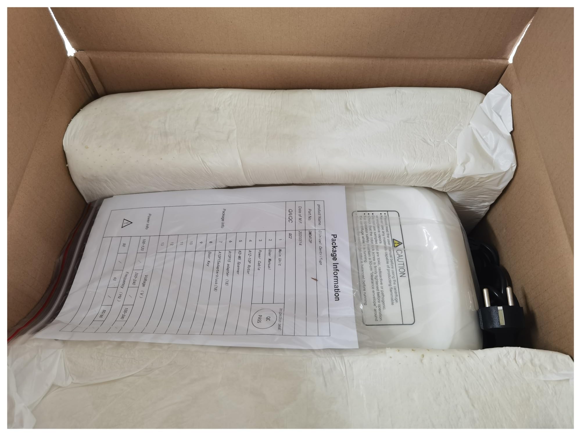 Centrifuge Machine, DM0412P Wirówka PRP Maszyna PRP 5-50 Ml PRF CGF Wirówka Laboratoryjna Wirówka PRP Krwi