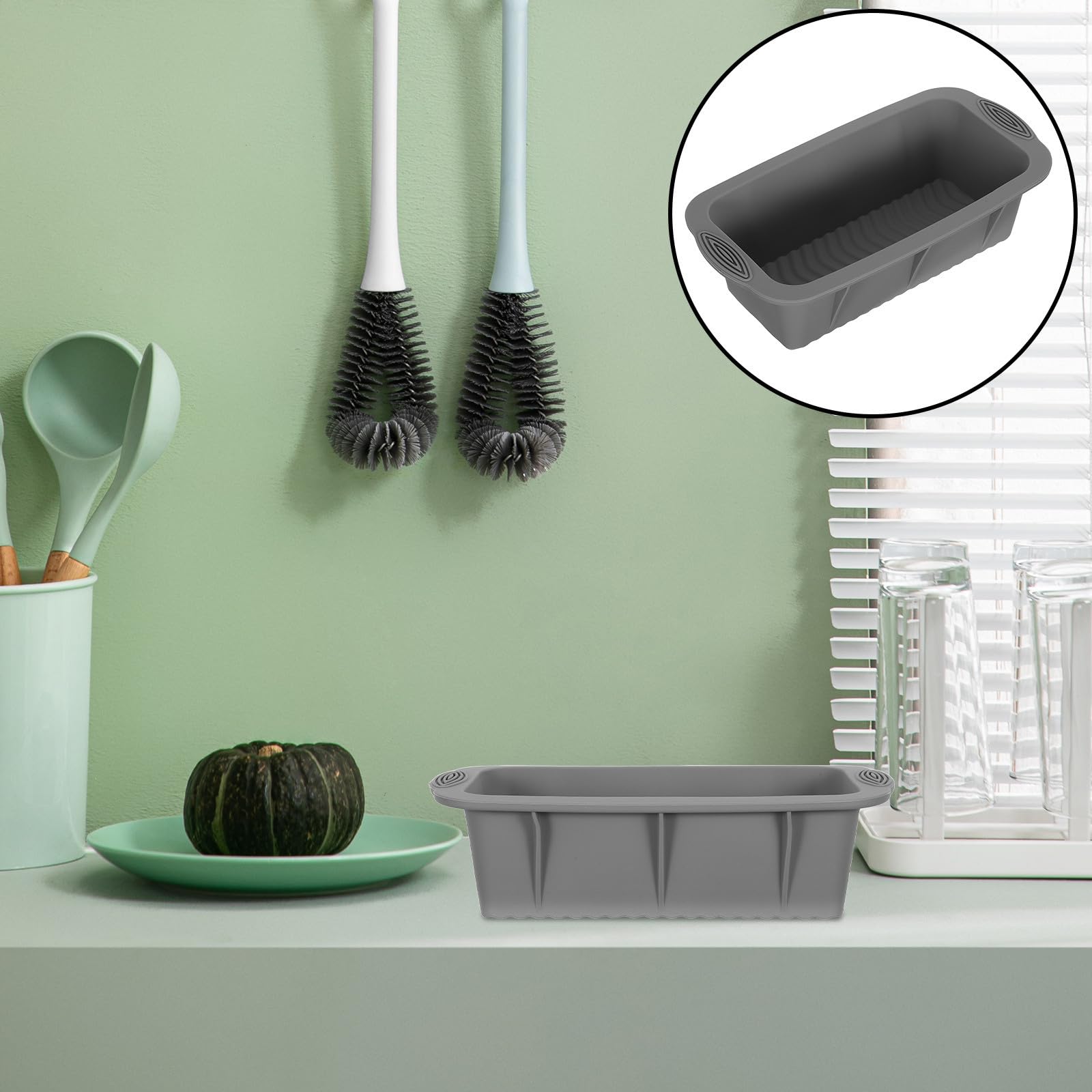 Molde de Hielo para Baño Frío de Silicona, 5 Piezas Apilables | Desmolde Fácil, Antiadherente, Apto para Lavavajillas, Uso en Camping y Congelador