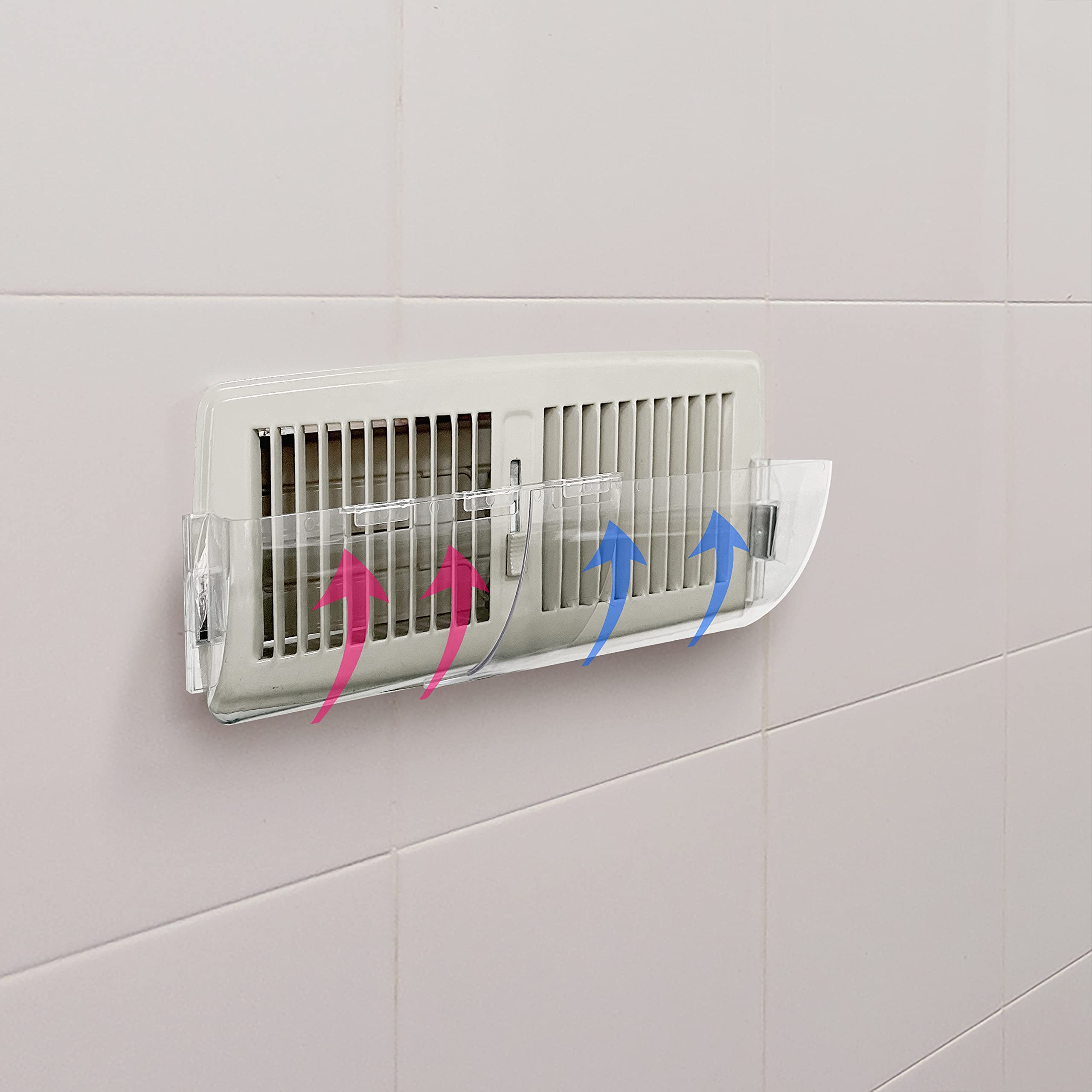DGQ Luftabweiser Für Heizung & Klima – Magnetisch, Verstellbar 25–36 Cm, 4 Stück