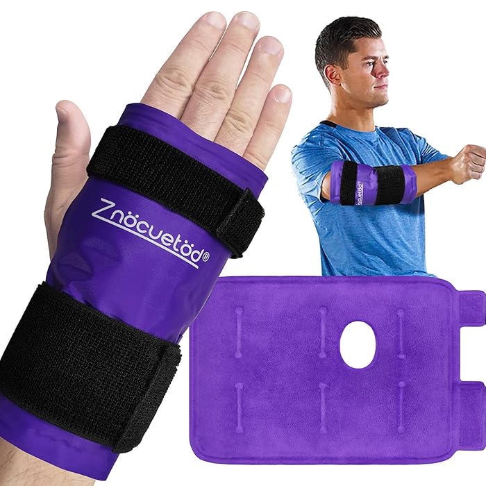 Buy Wrist Hand Ice Pack WrapReusable Gel Hot & Cold Therapy for