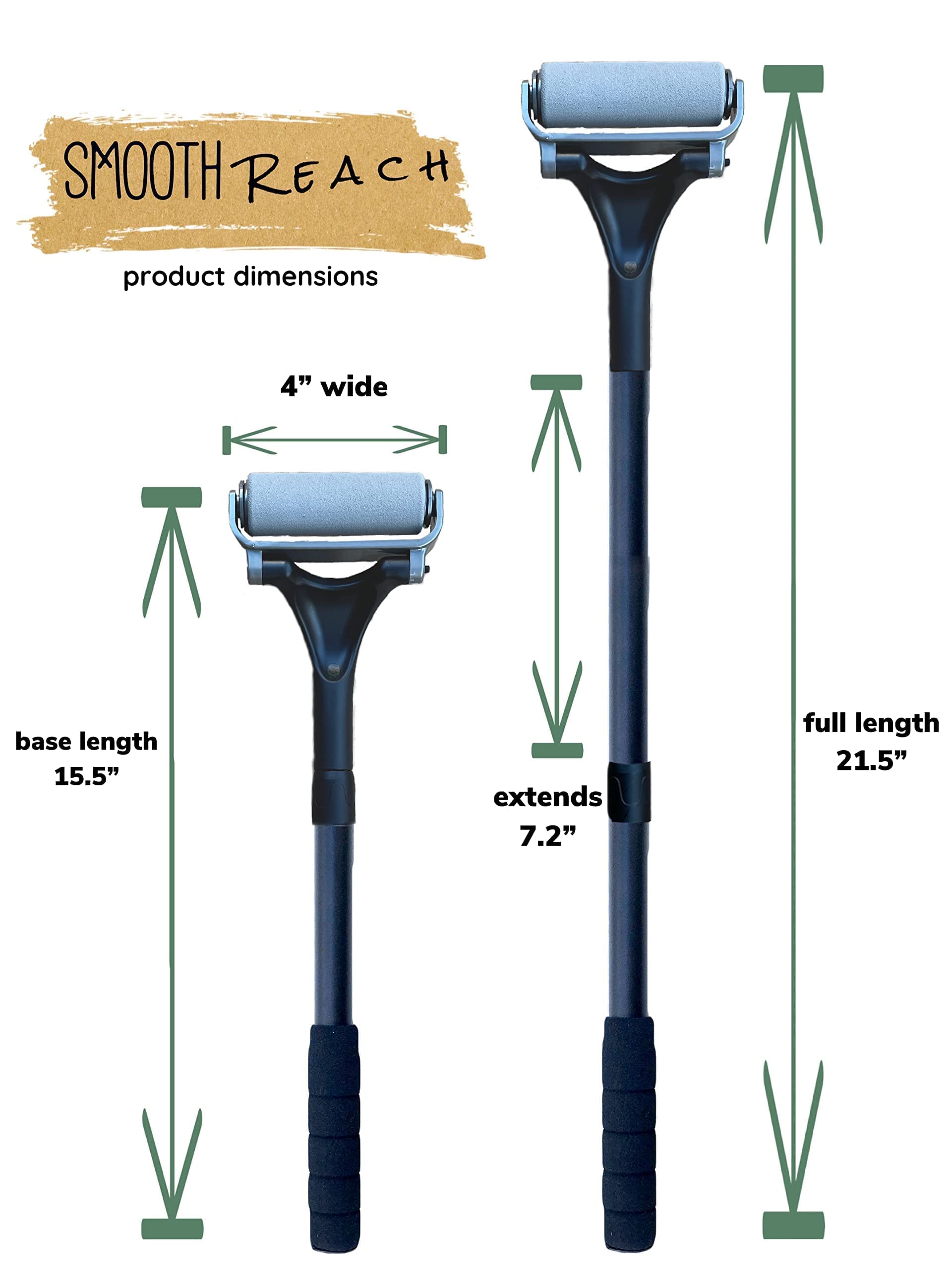 Buy Lotion Applicator for Back Legs and Body; Roller Sponge Brush Long