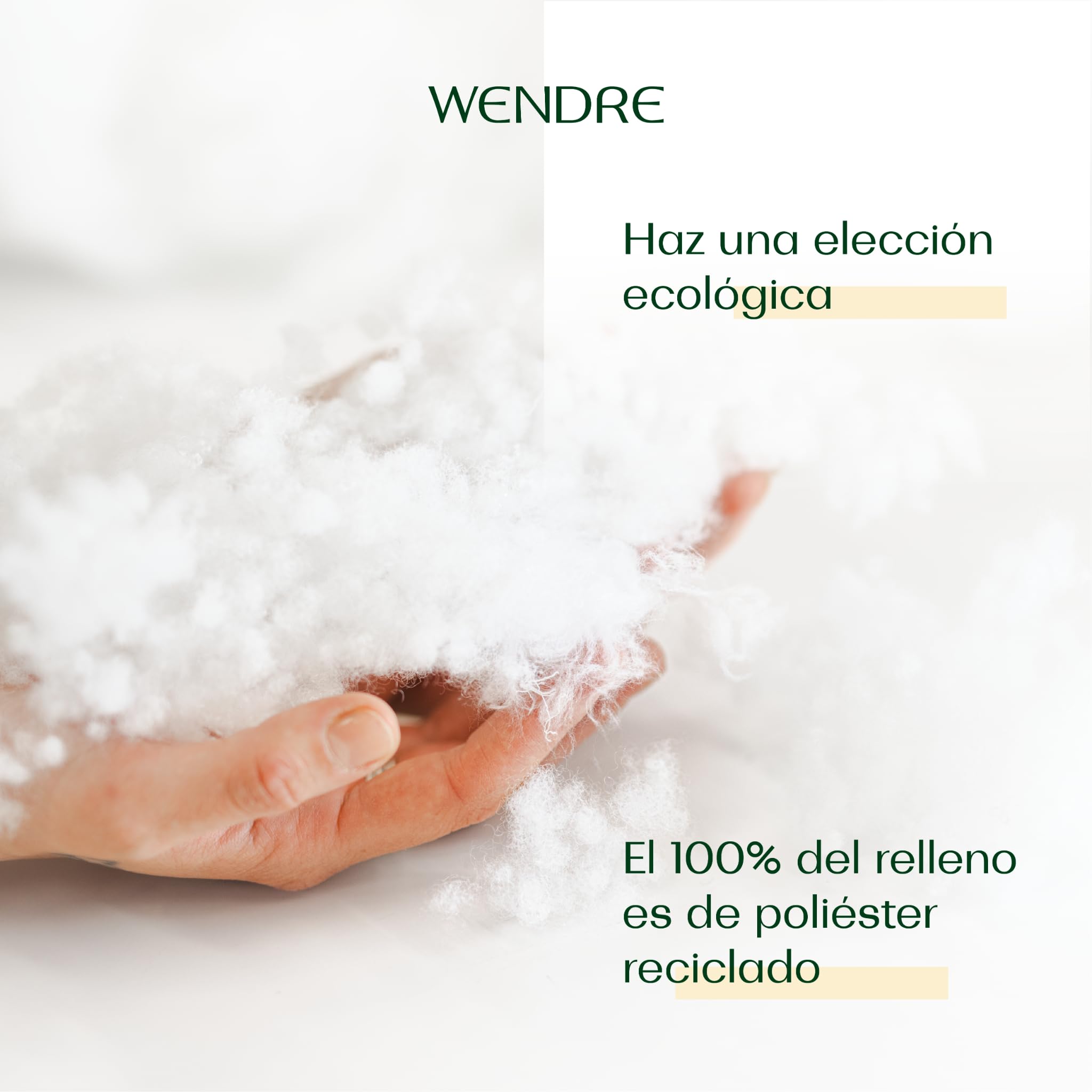 Wendre Edredón Verano 240x260 cm – Cama 180 – Extra Ligero 100 g/m² Transpirable – Nórdico de Verano Certificado Oeko-Tex