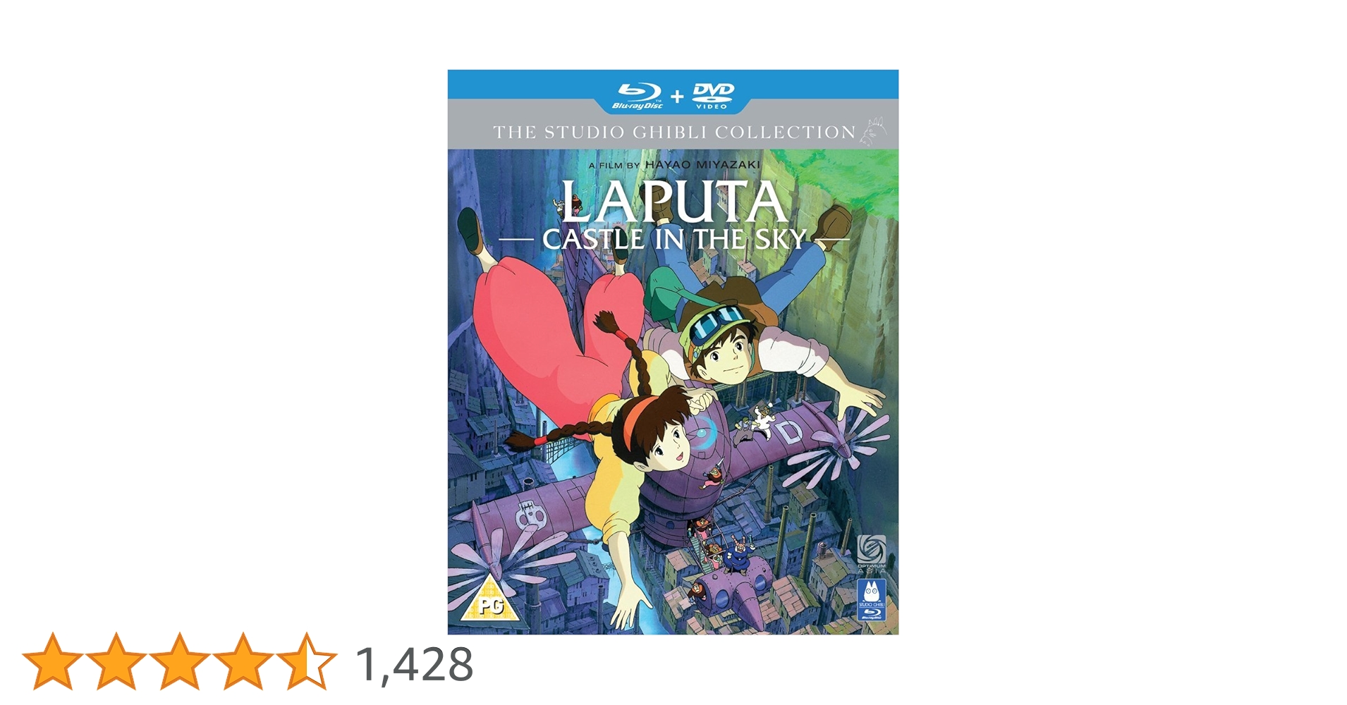 Laputa ALLBURST DVD Laputa Castle in The Sky IMPORT Studio