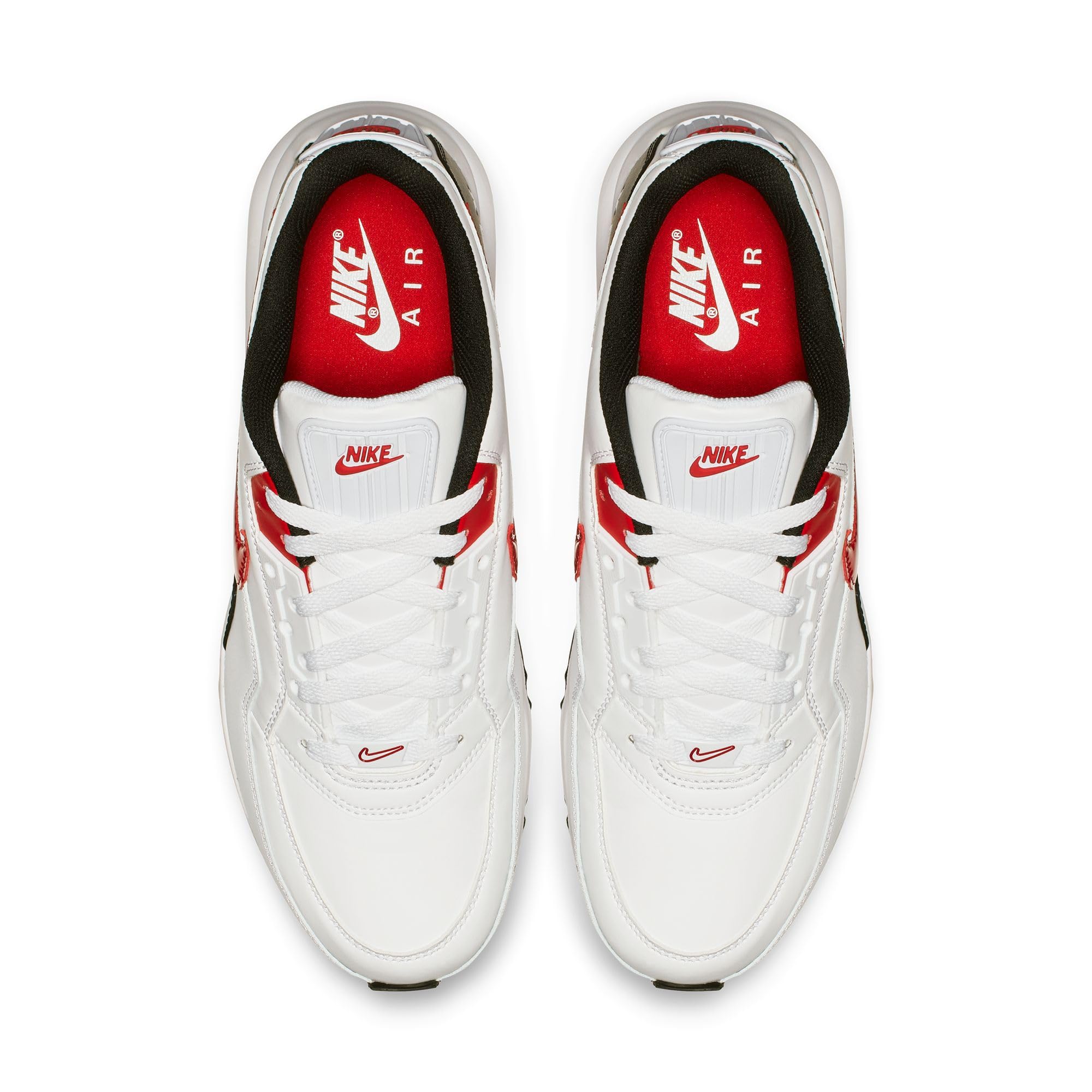 Nike Herren Air Max Ltd 3 Sneakers, White University Red Black, 44 EU