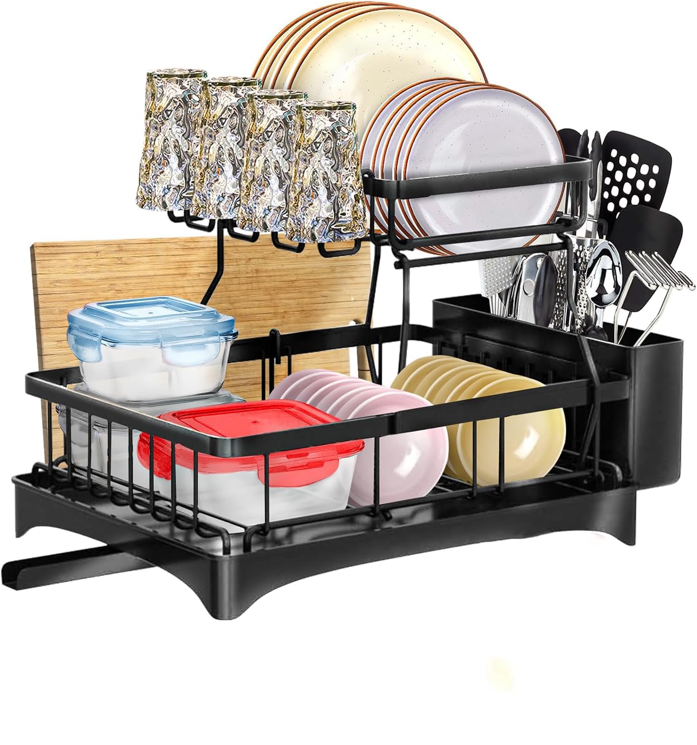 See full amazon price history chart for Mokshith Dish Drying Rack, Dish Storage Knife Holder, Chopstick Stand, 2 Tiers, Folding Basket, Platter Stand, Sink Drying, Dish Drainer, Kitchen Utensil Holder, Kitchen Storage, Dish Stand (Black 2) Mokshith Dish Drying Rack, Dish Storage Knife Holder, Chopstick Stand, 2 Tiers, Folding Basket, Platter Stand, Sink Drying, Dish Drainer, Kitchen Utensil Holder, Kitchen Storage, Dish Stand (Black 2) (B0CSPG8K6F) Amazon Price History, Amazon Price Tracker