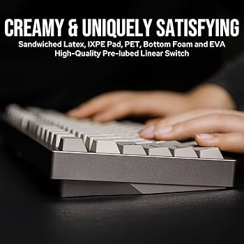 EPOMAKER P87 TKL Aluminum Wireless Gaming Keyboard, QMK/VIA