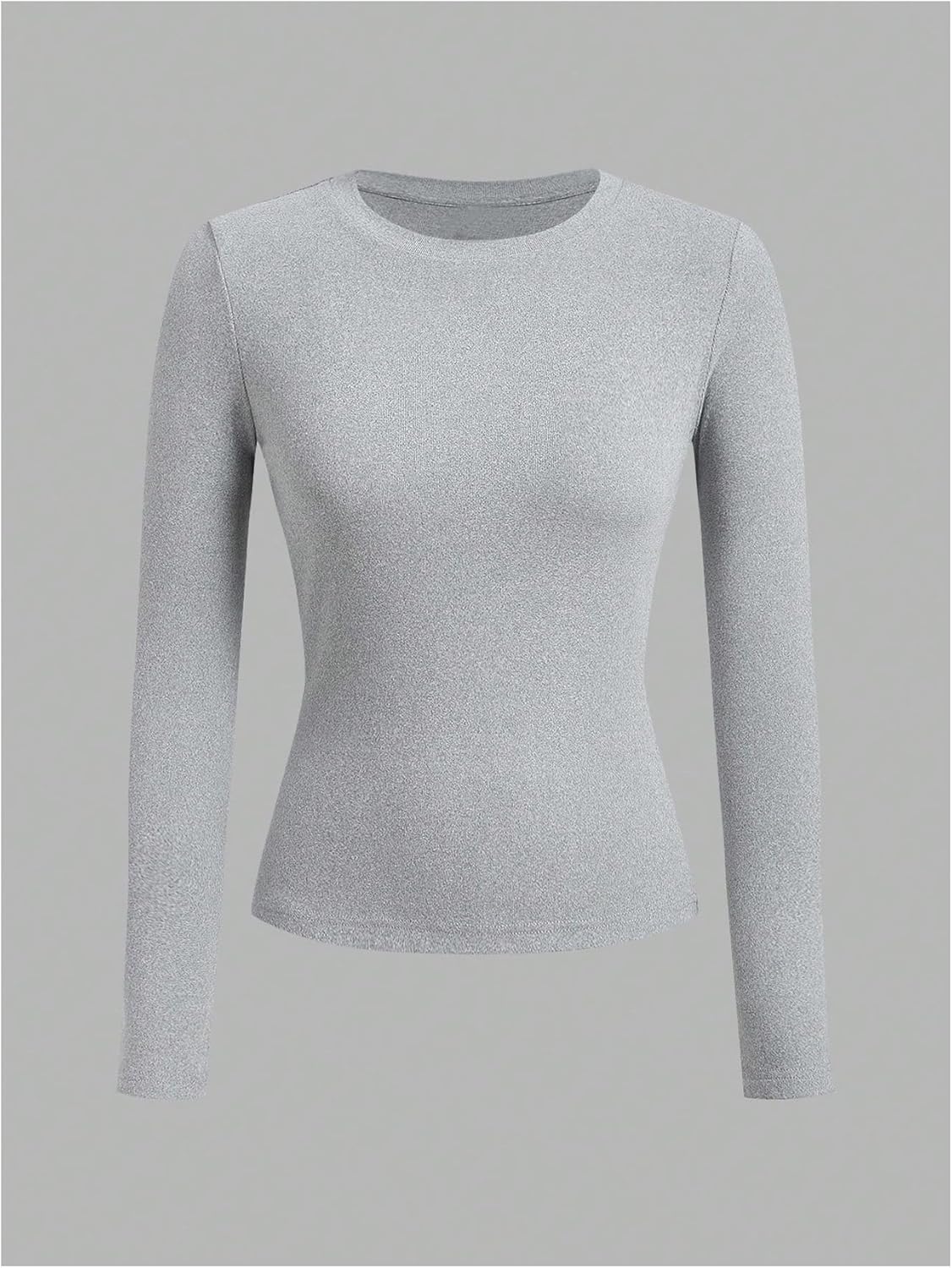 SOLY HUX Girl's Long Sleeve T-Shirts 3 Packs Basic Tops Crew Neck Fitted Tees Fall Clothes - Image 4