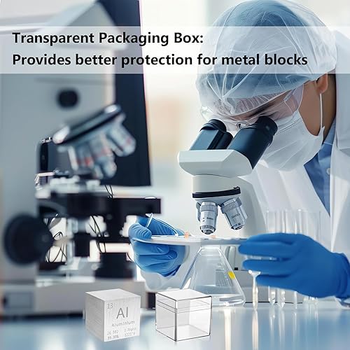 Miniatura 4 de Cubo de molibdeno de metal puro de alta densidad, cubo grabado con láser para colección de elementos, material de laboratorio, tabla periódica de