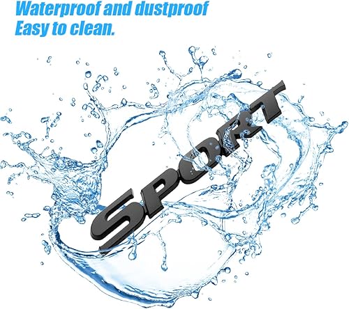 Miniatura 10 de Adhesivo deportivo de metal 3D para automóvil calcomanía deportiva personalizada con emblema deportivo calcomanías de insignia de automóvil