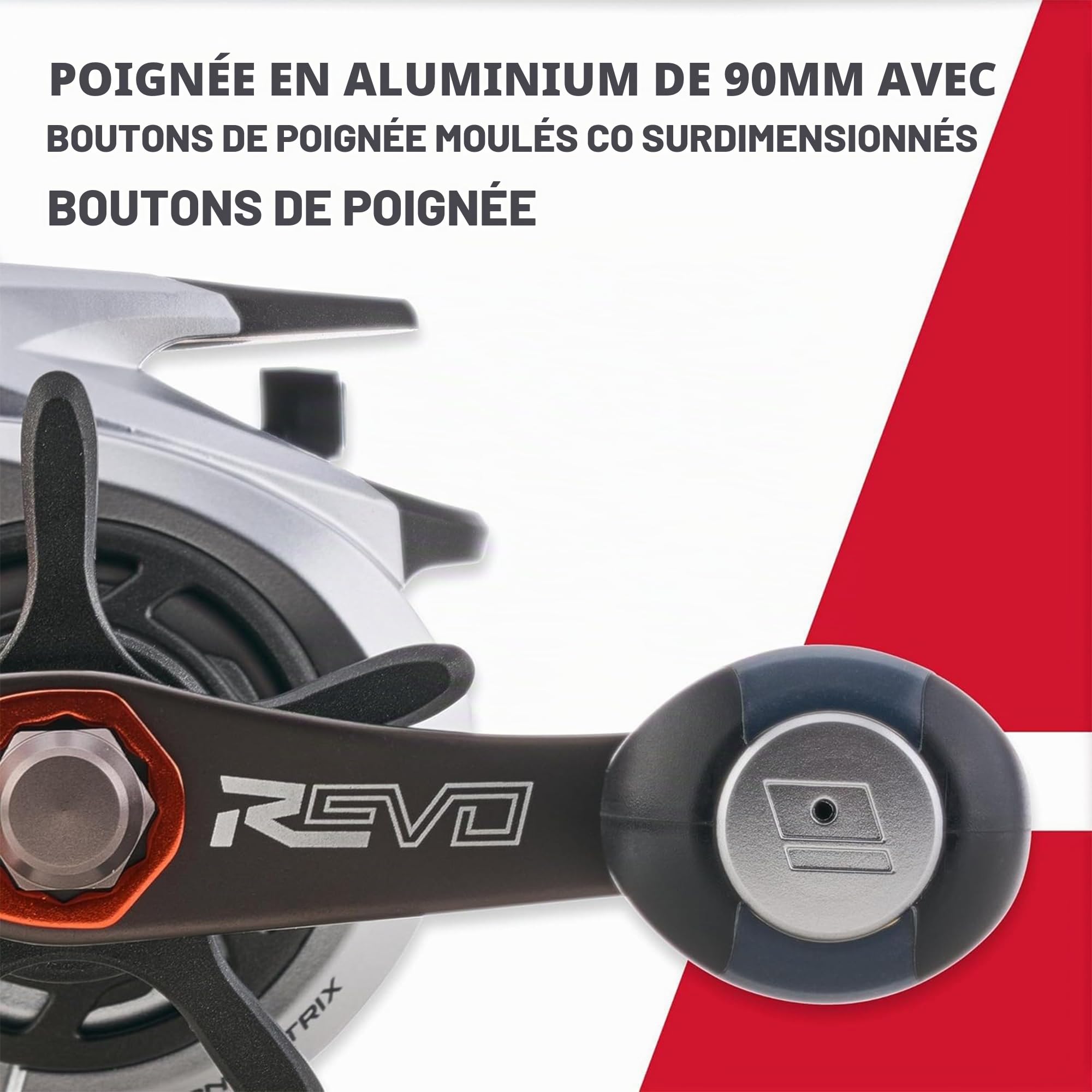 Abu Garcia Revo X Moulinet de pêche à profil bas