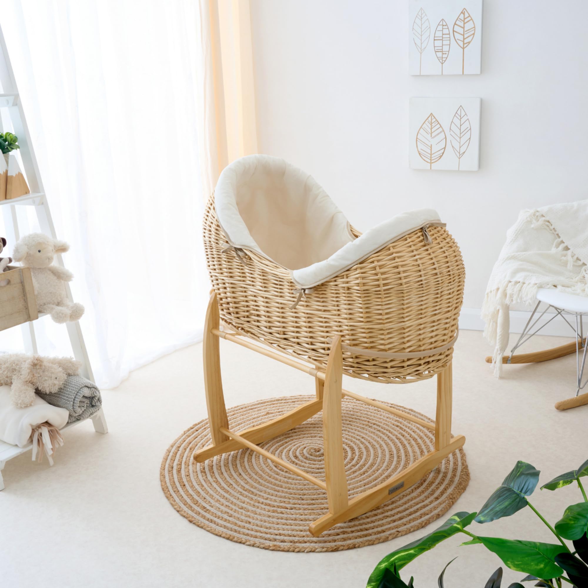 Clair de Lune Deluxe Schaukelkorb für Babykörbchen