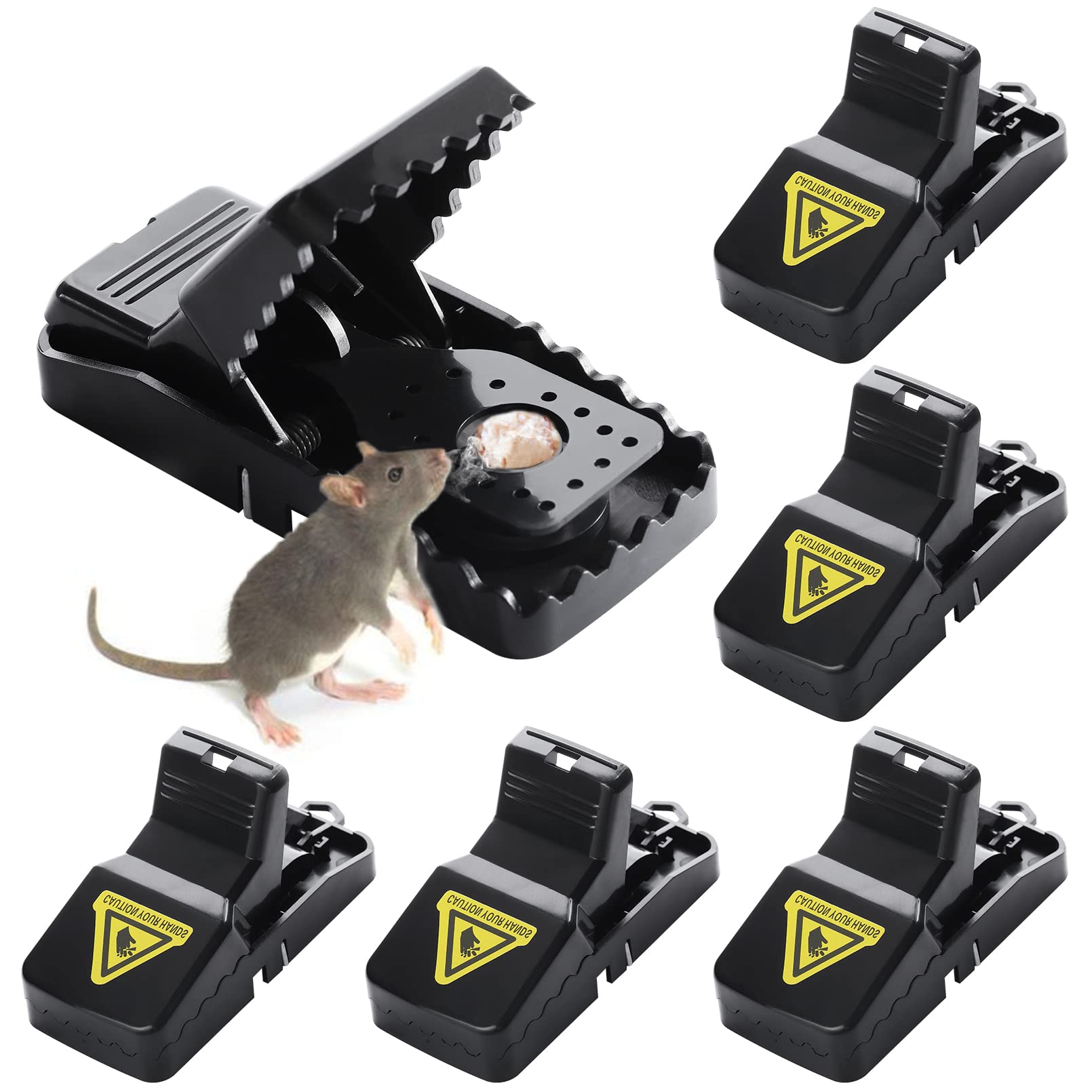Buy Mouse Traps,6 Pack Reusable Mouse Trap,Small Mice Traps That Work