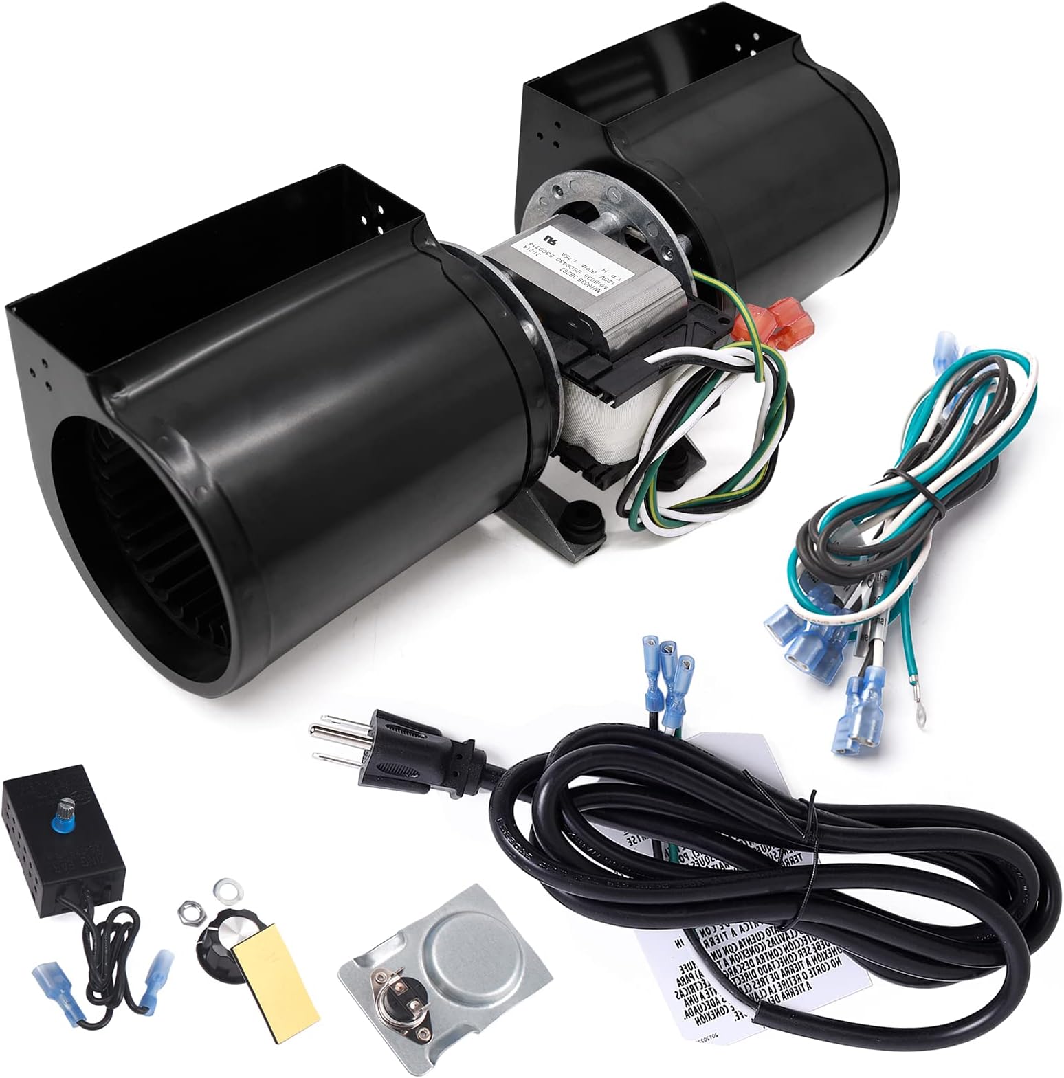Aipoilk GFK-160A GFK-160 Fireplace Blower Fan Kit for Heat & Glo, Heat N Glo, Heatilator, Quadra-Fire, GTI, and Superior Fireplaces