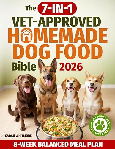 The 7-in-1 Vet-Approved Homemade Dog Food Bible: Easy, Allergy-Friendly Recipes