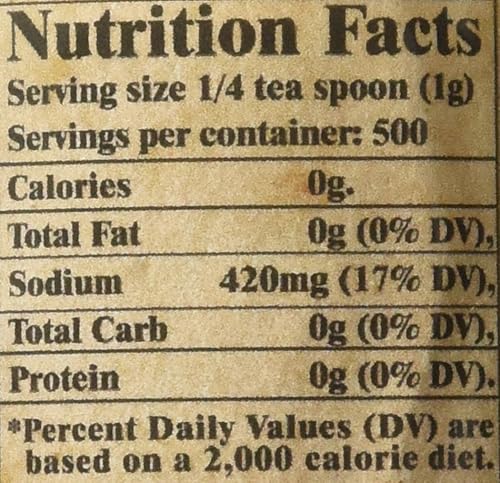 Miniatura 13 de Himalayan Chef - Sal del Himalaya, salero de vidrio de grano fino, 17.5 onzas