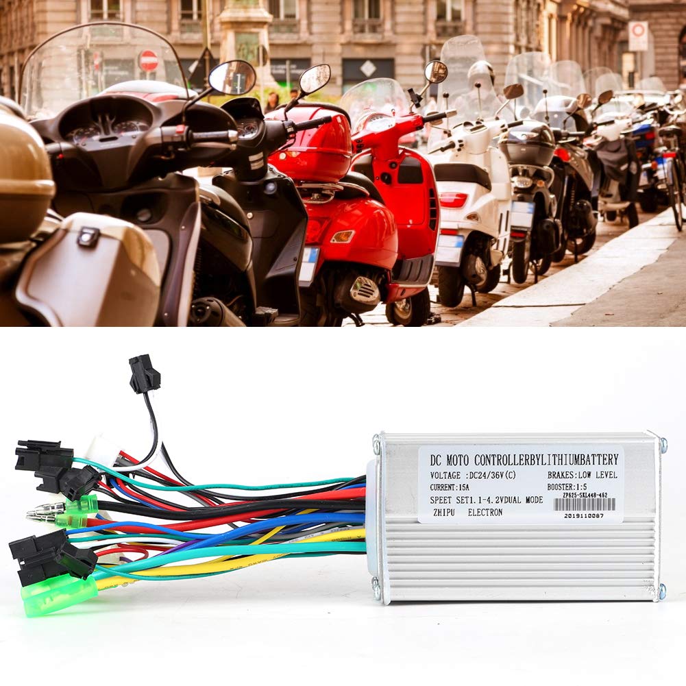 Controller Elettrico Velo, Regolatore Senza Spazzola Del Motore, Controller Scooter Bicicletta Elettrico, Sicuro E Durevole,centralina 24 v brushless motor per E-bike Scooter