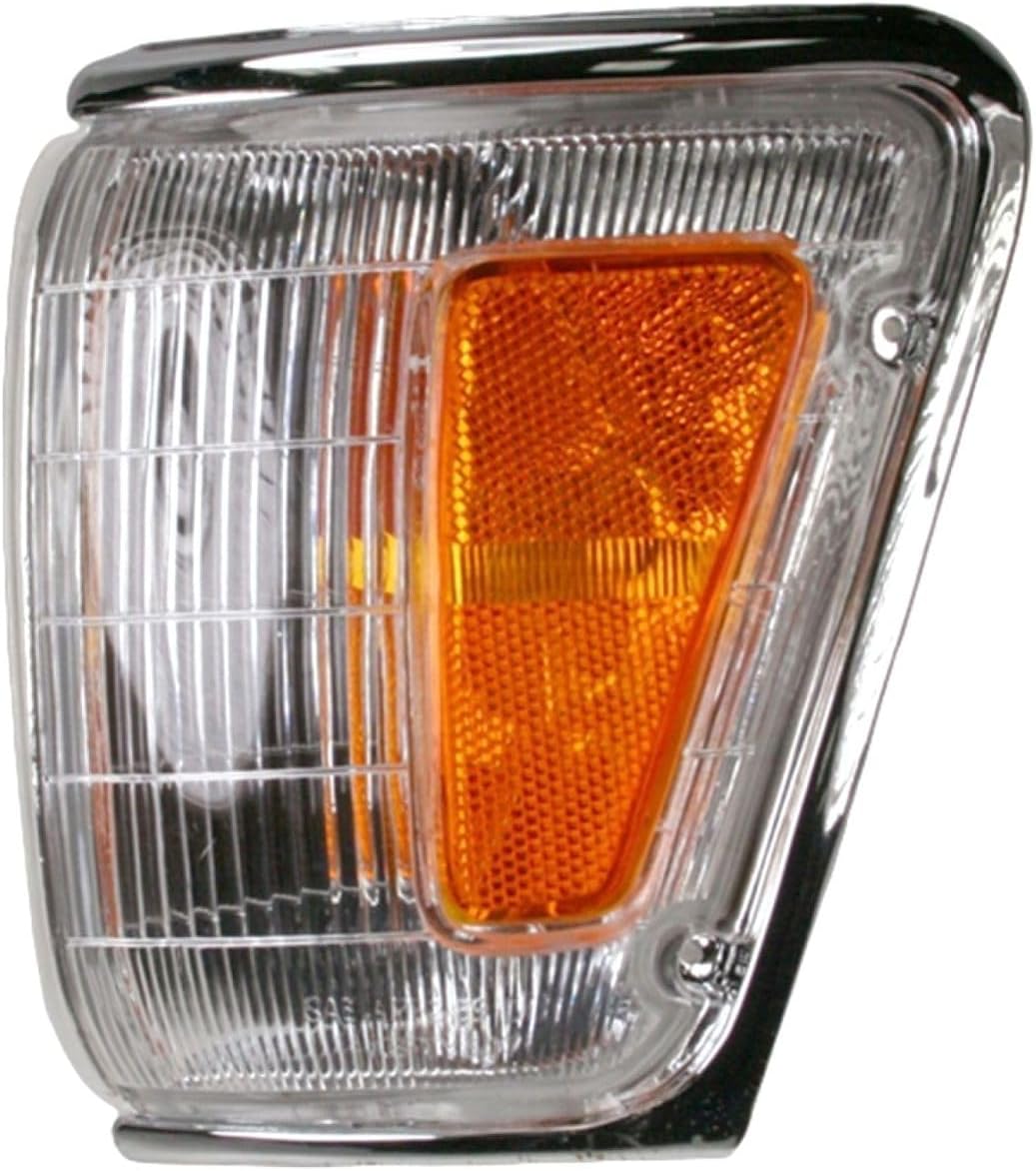 Chrome Corner Light Left Fits PU 8162089179 18-1450-66 TO2520124 312-1513L-AS1