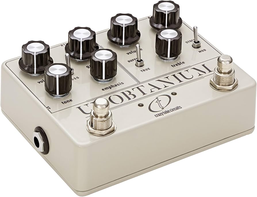 ギター Unobtanium Crazy Tube Circuits Amazon.com: Crazy Tube Circuits Unobtanium Dual Overdrive