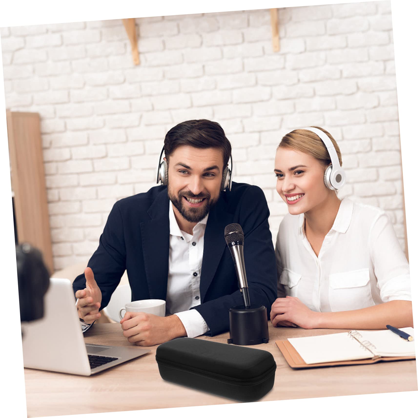 UPKOCH 2pezzi Protettiva Per Microfono Custodia Karaoke e Compatte Facile Trasportare e