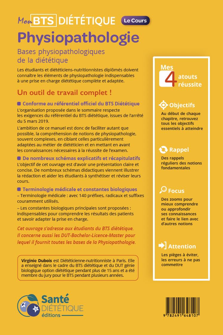 Physiopathologie: Bases physiopathologiques de la diététique