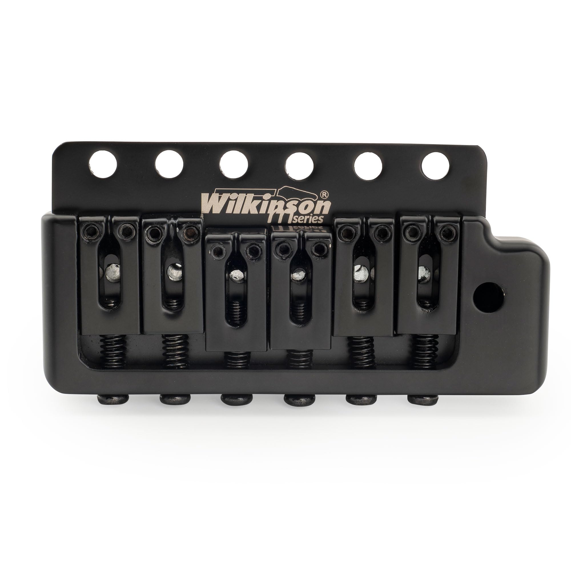 Wilkinson M Series WOV09 52,5mm 6-Punkt Tremolo Steg ST Bridge Schwarz