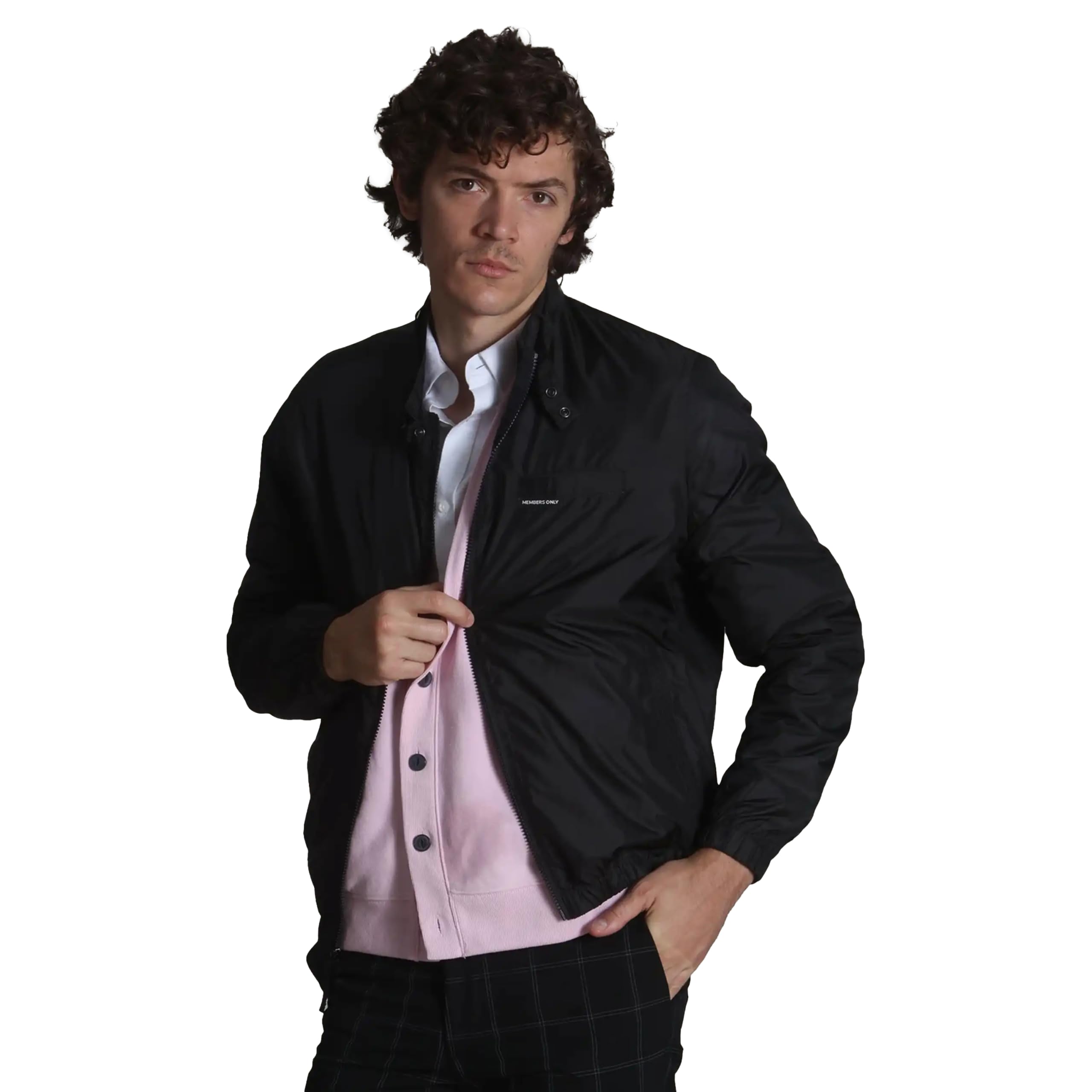 Members Only Men’s Windbreaker Packable Jacket, Waterproof Rain Jacket Men Lightweight for Golf Cycling Fishing Hiking Gear