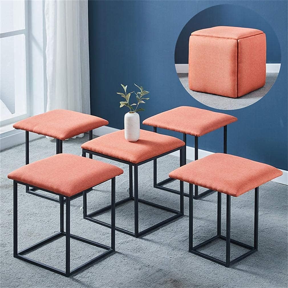 Canapé cube créatif ottomans modulables et pouf 5 en 1 design