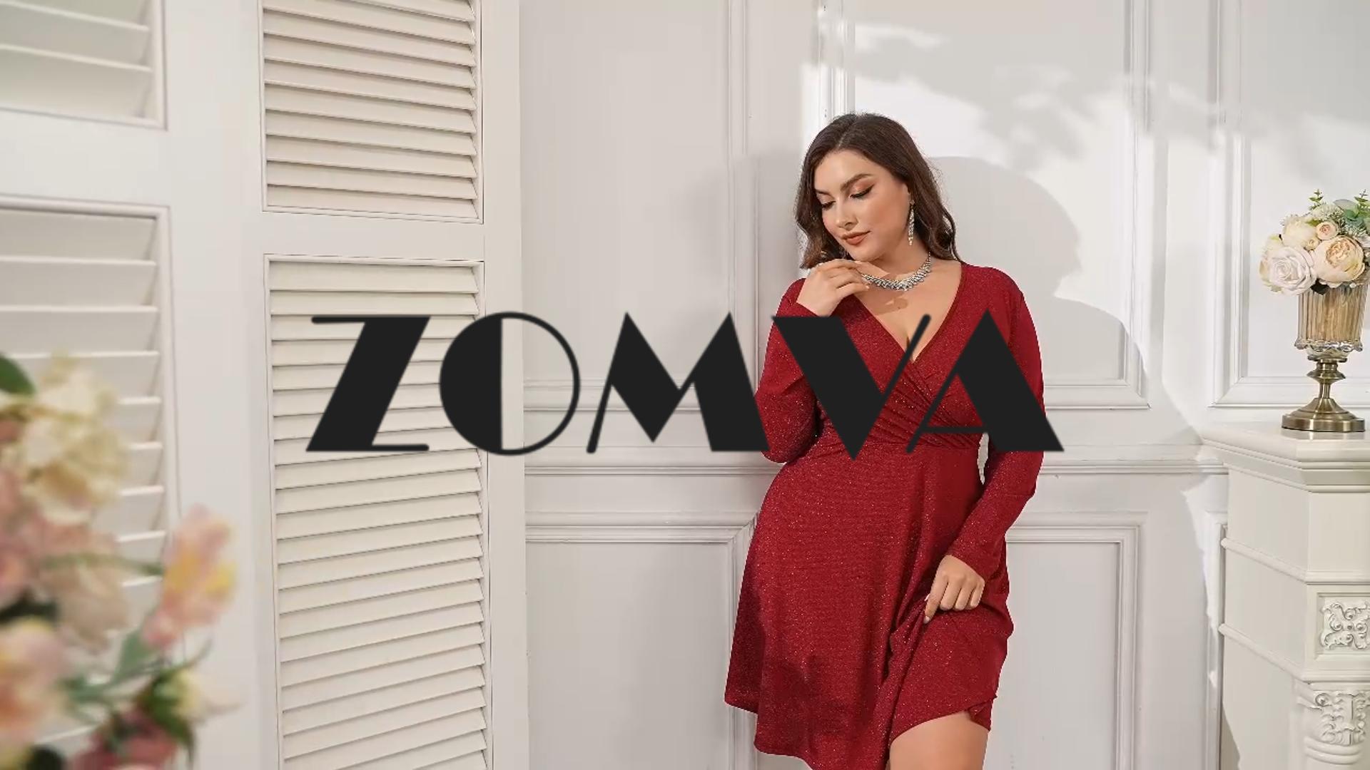 Amazon.com: ZOMVA 2025 Plus Size 0X-4X Women's Sparkly Glitter